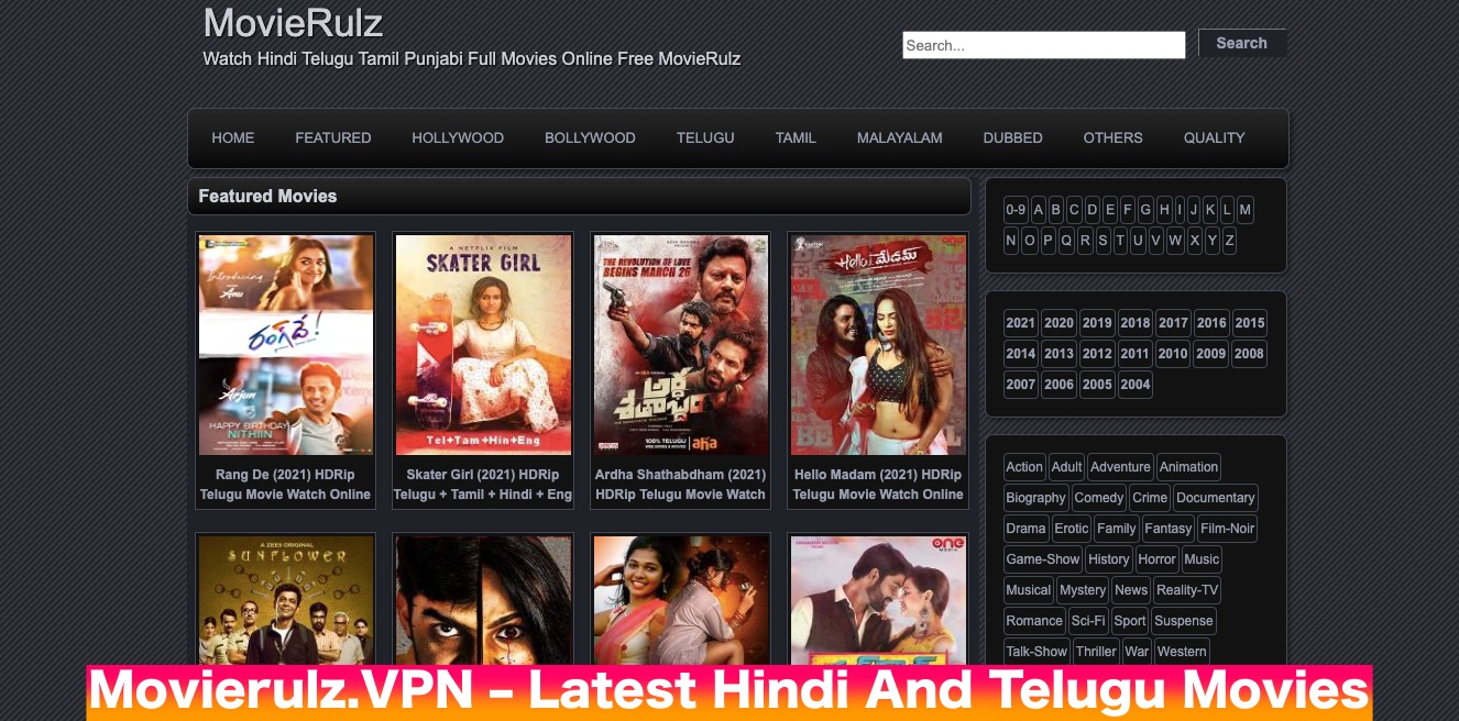 Movierulz.VPN – Watch Latest Hindi And Telugu Movies From Movierulz 