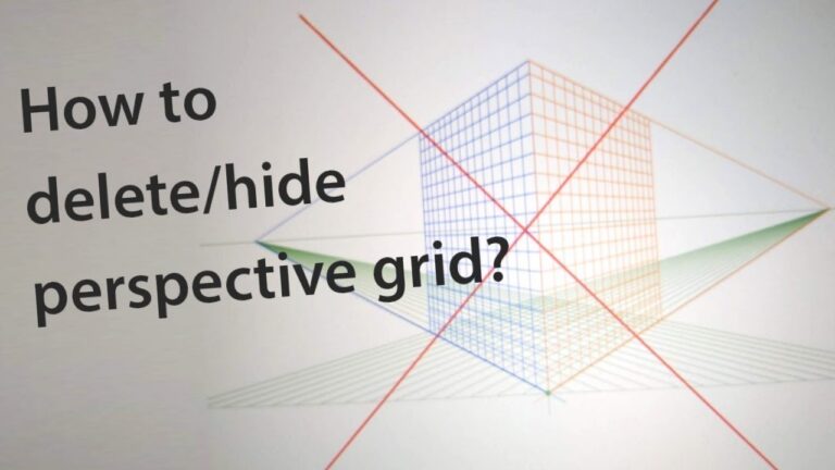 How to Delete the Perspective Grid in Illustrator
