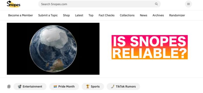 Is Snopes Reliable
