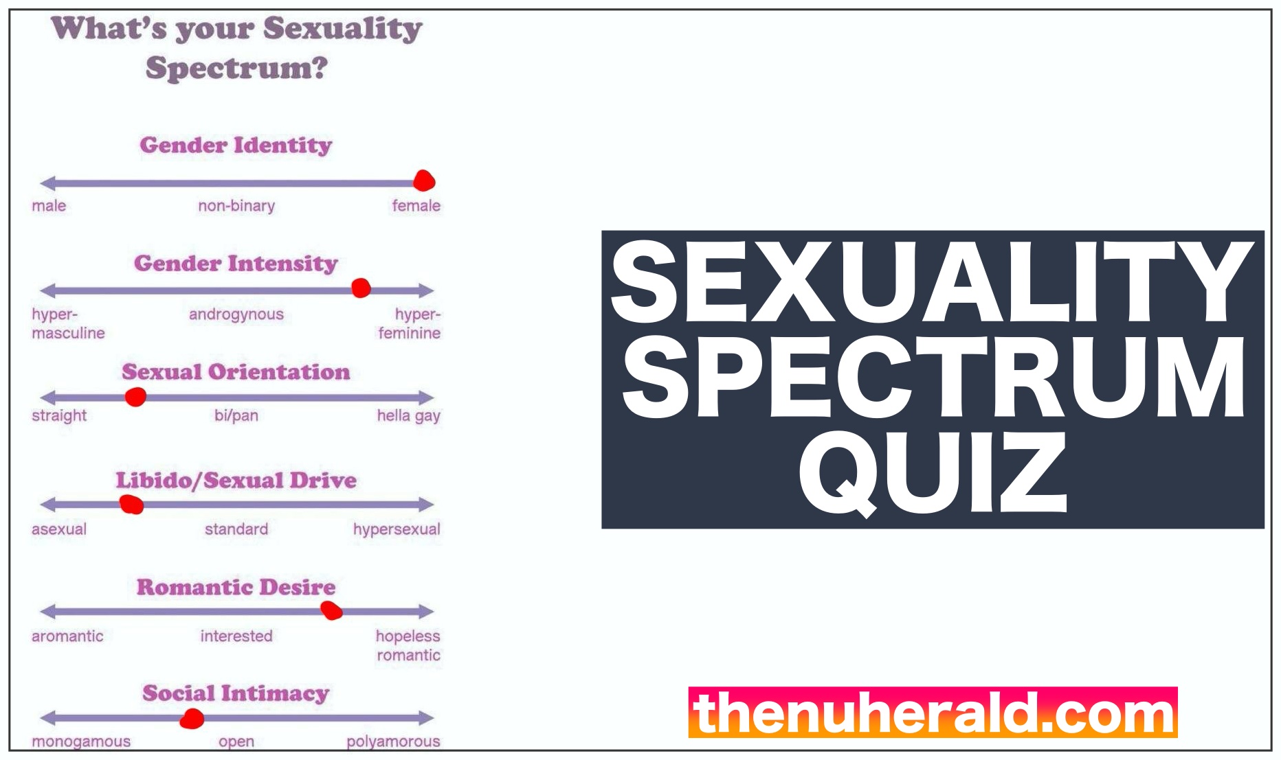 Asexual sexuality spectrum test AIS