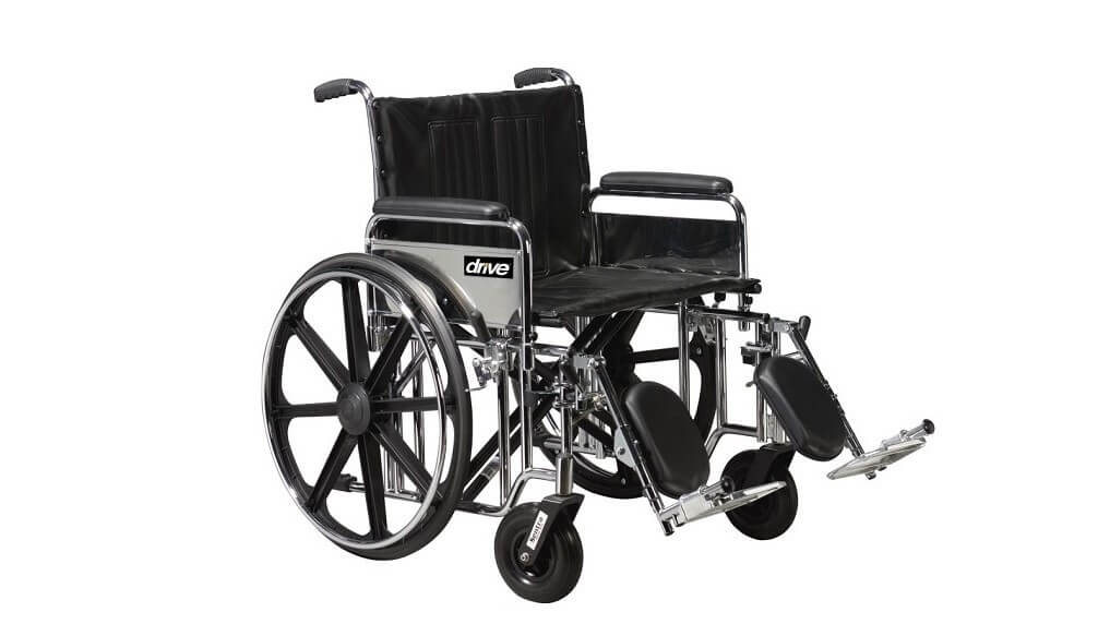 Bariatric Sentra EC Heavy-Duty Wheelchair