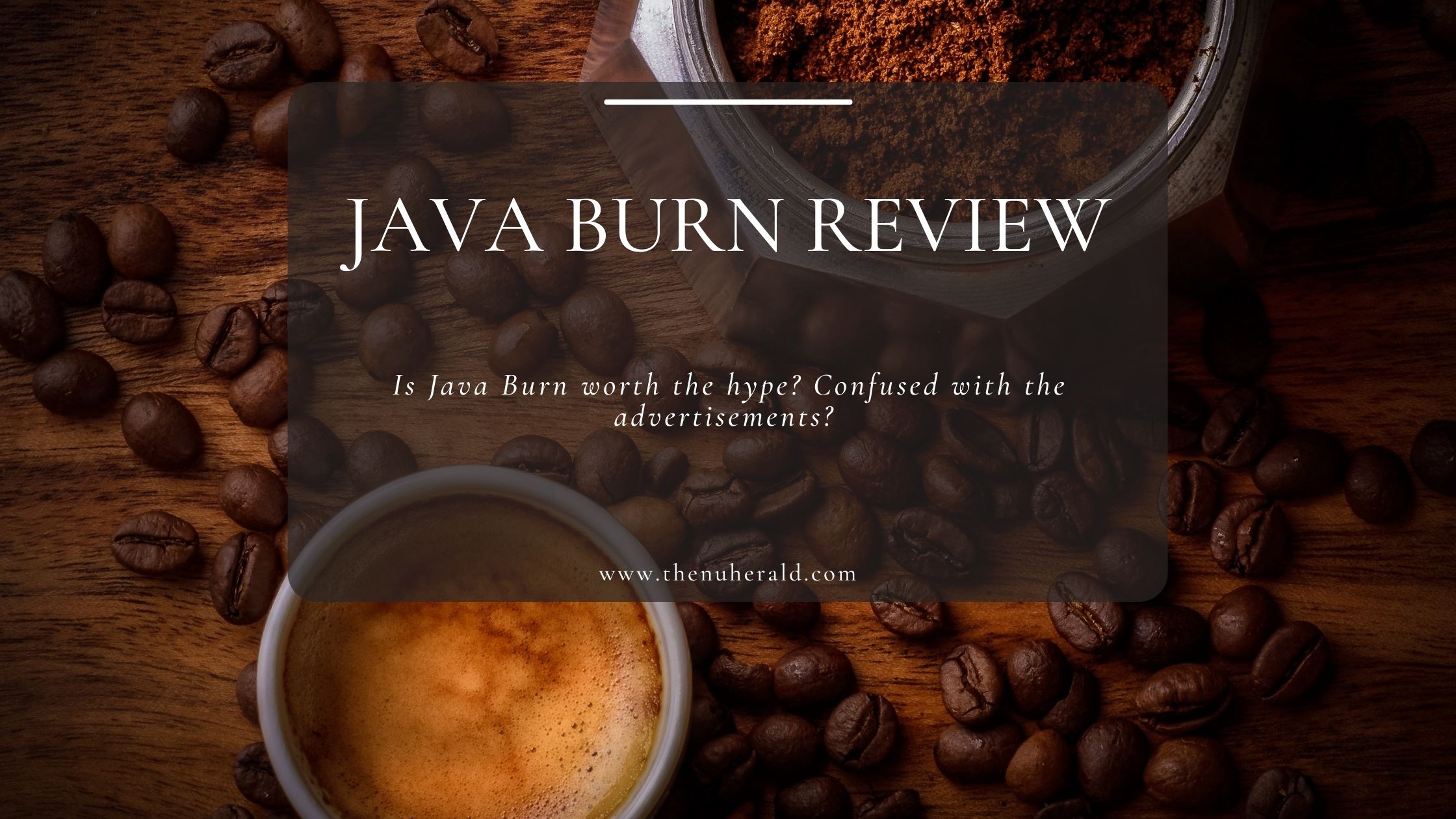 Java Burn Reviews