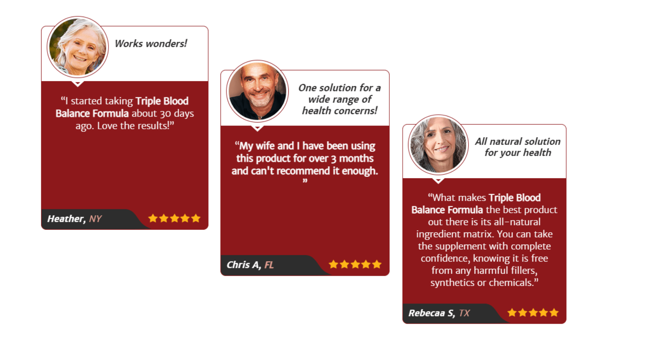 Triple Blood Balance Customer Reviews 