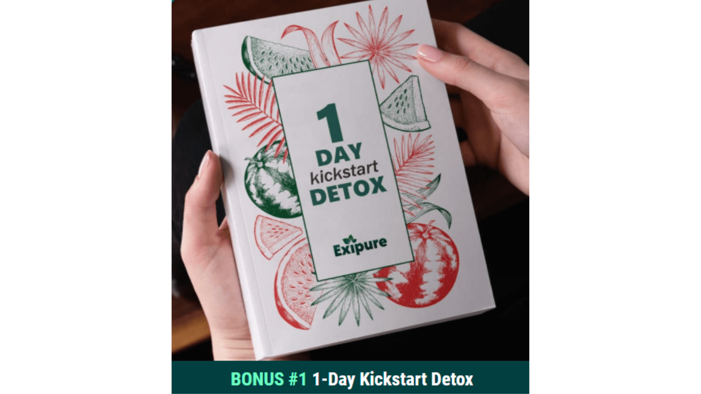 Exipure Bonus-1-Day Kickstart Detox Book