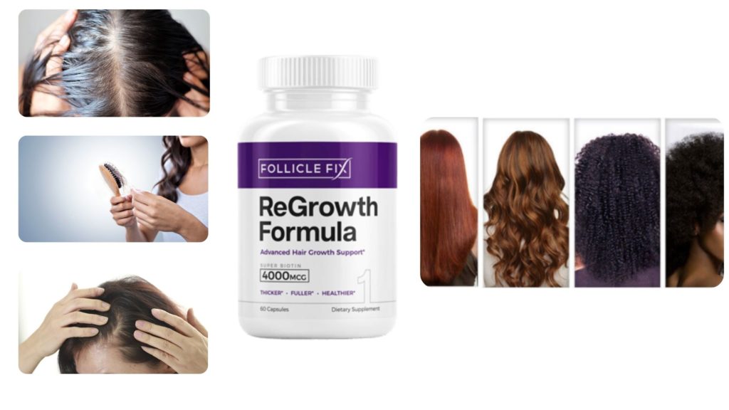 Follicle Fix hair re-growth Results