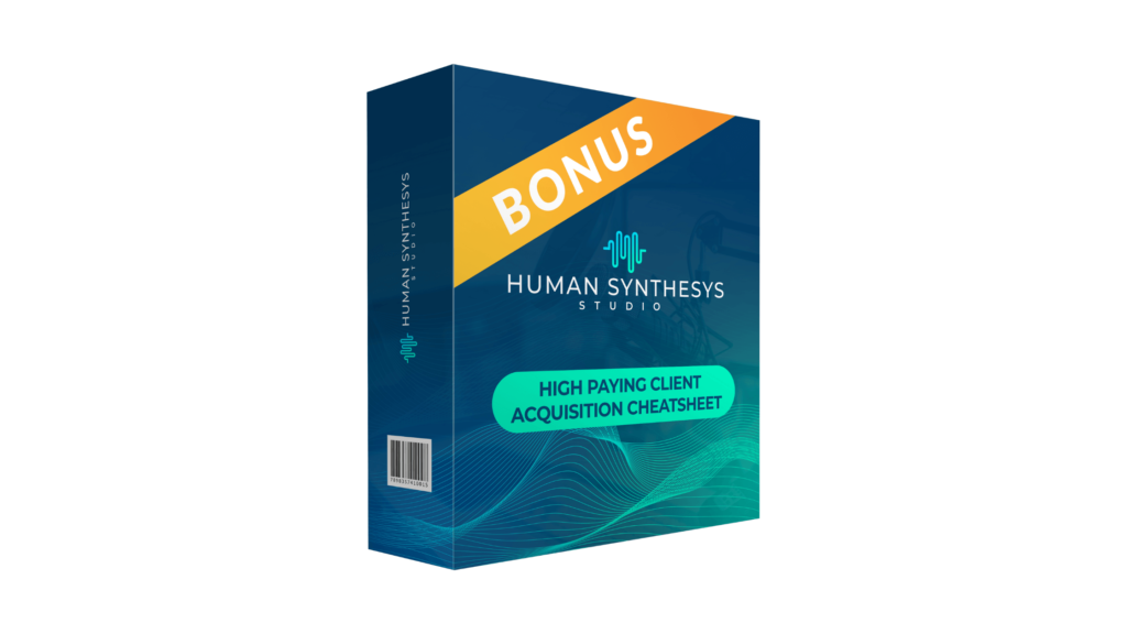 Human Synthesis Studio Bonus2
