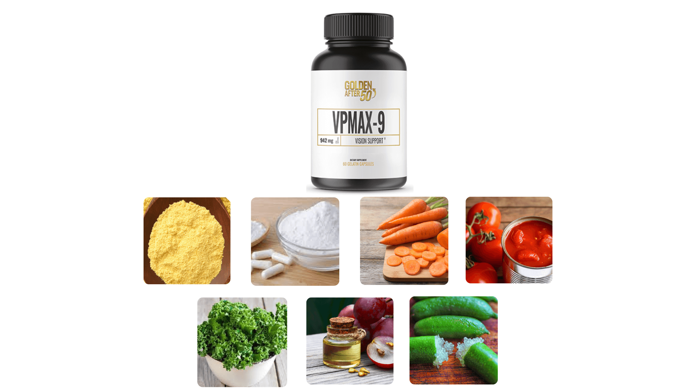 VpMax-9 eye supplement Ingredients
