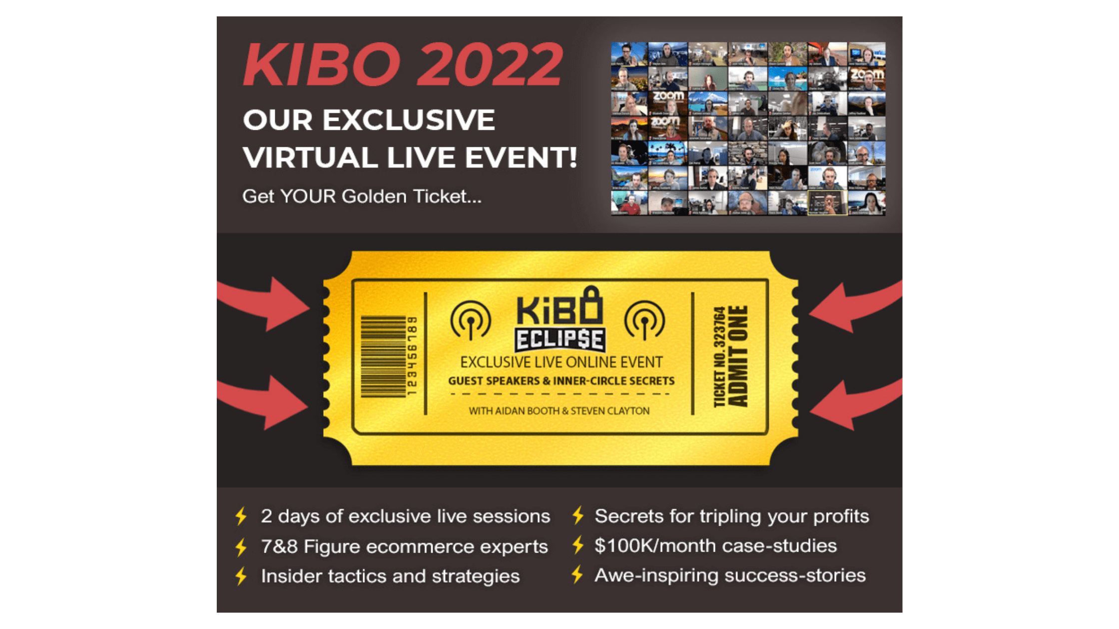 Kibo Eclipse 2022 Limited Virtual Live Event