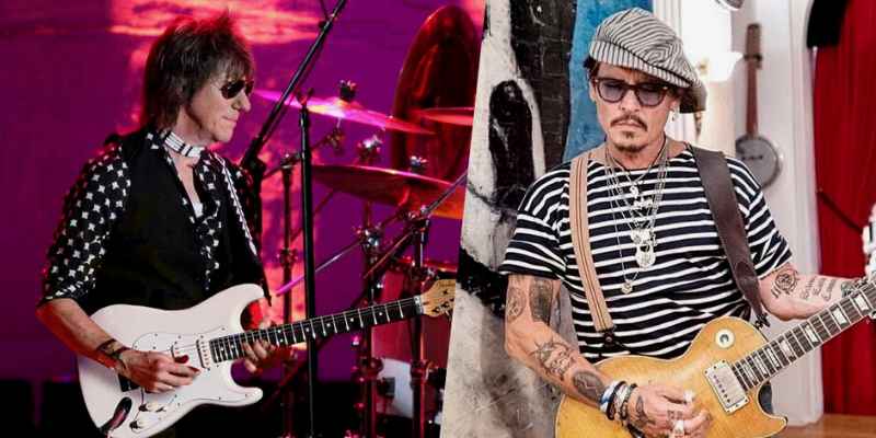 Johnny Depp Surprise Everyone With Jeff Beck In England As Amber Heard's Trail Breaks