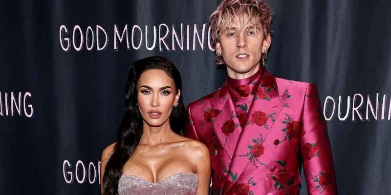 Megan Fox And Fiancee Machine Gun Kelly Came Together By Holding Hands On The Red Carpet  Of 'Good Mourning'