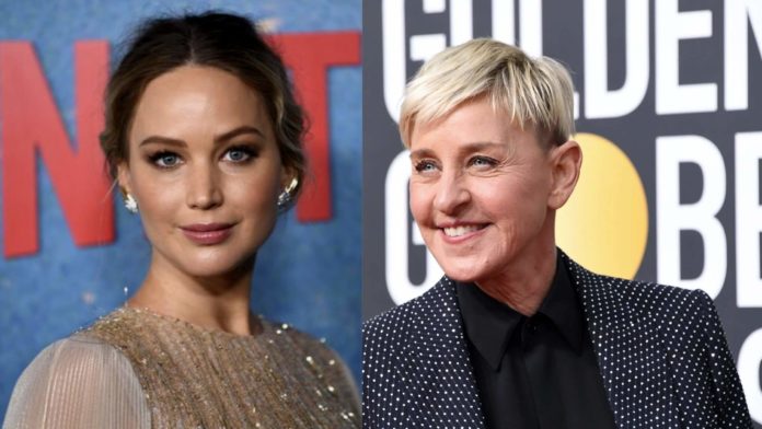 Jennifer Lawrence's Baby's Gender Is Accidently Revealed By Ellen DeGeneres