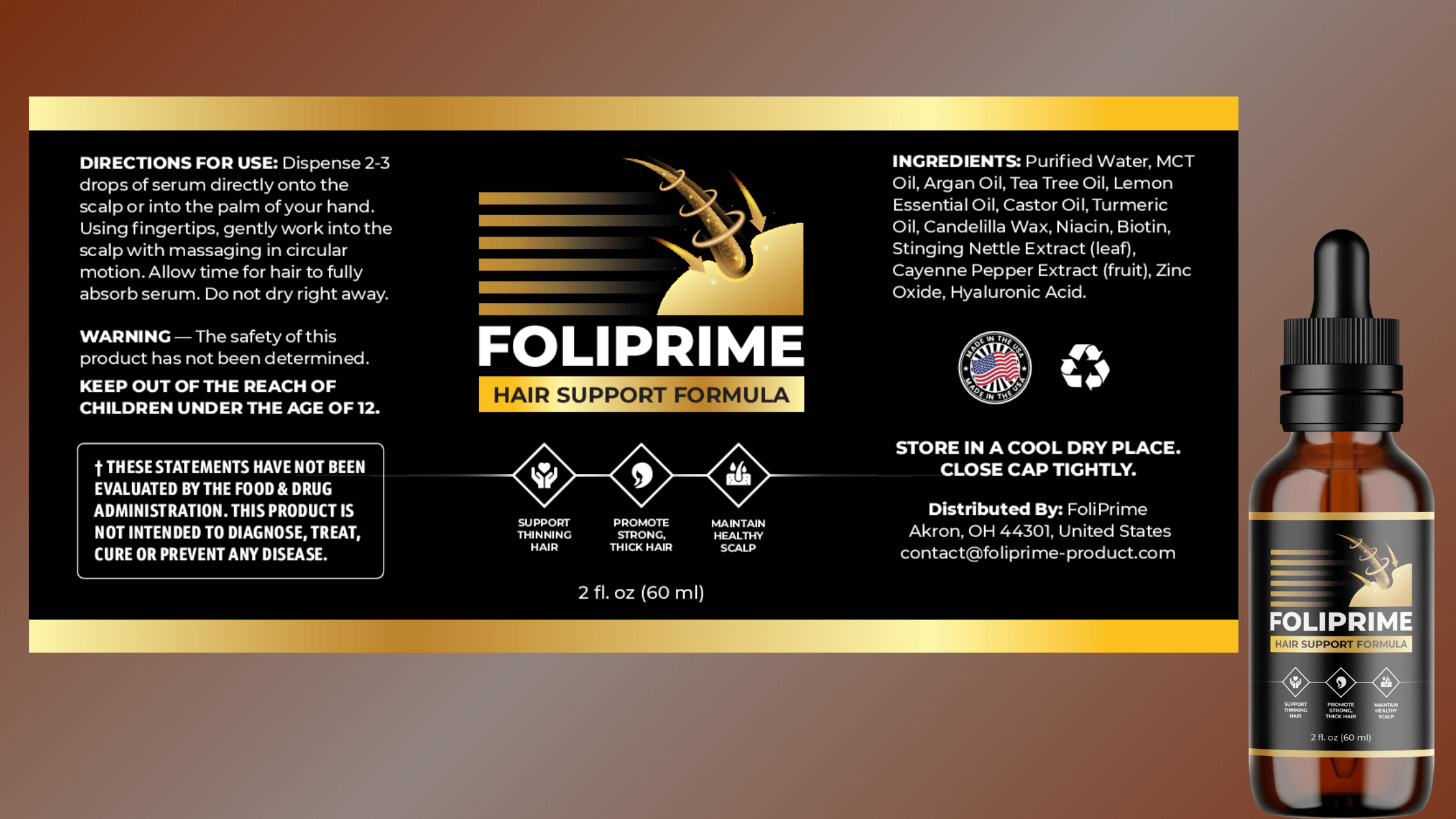 FoliPrime Dosage