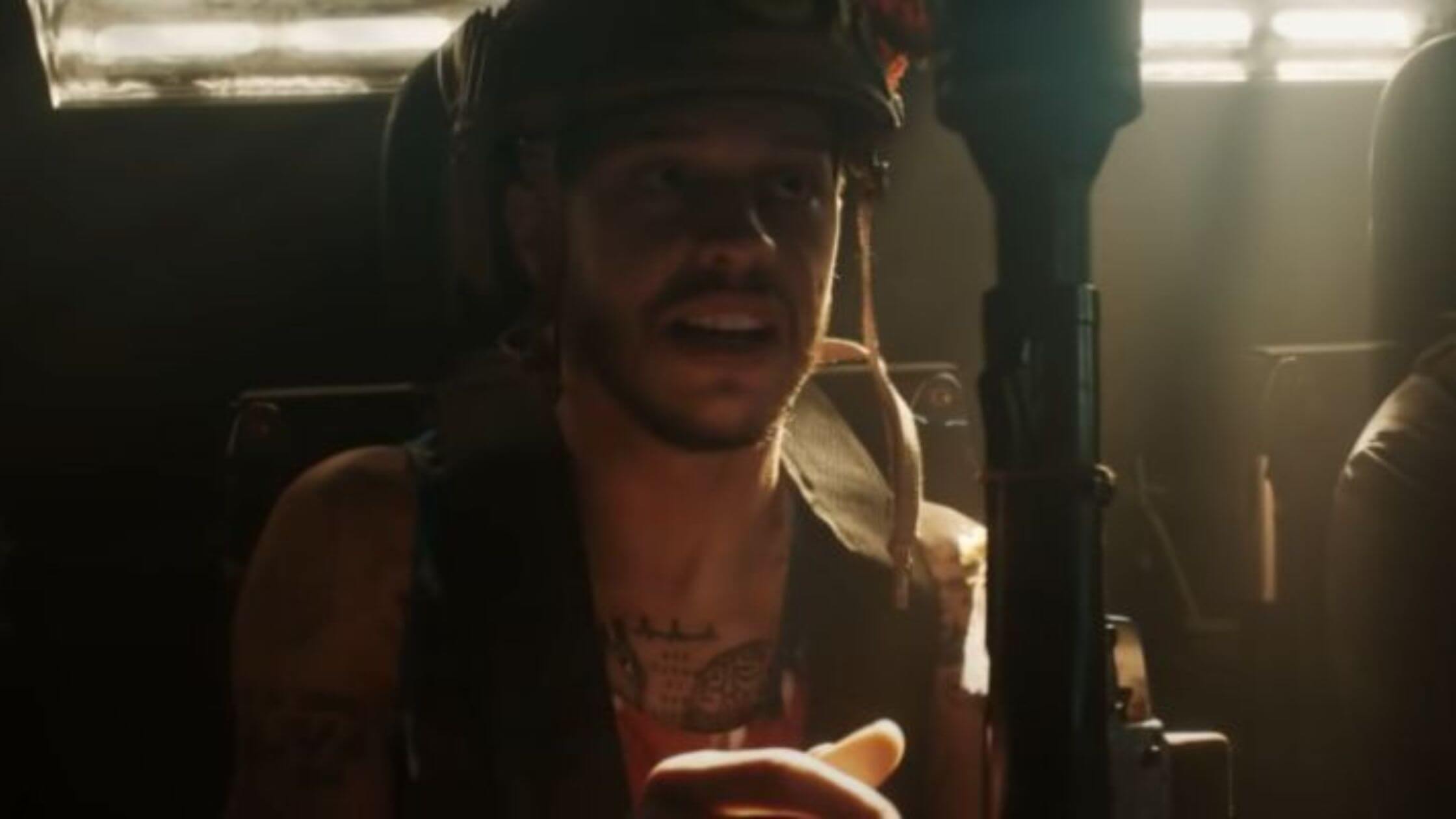 Pete Davidson  Battle With Captain Price In Call Of Duty Short