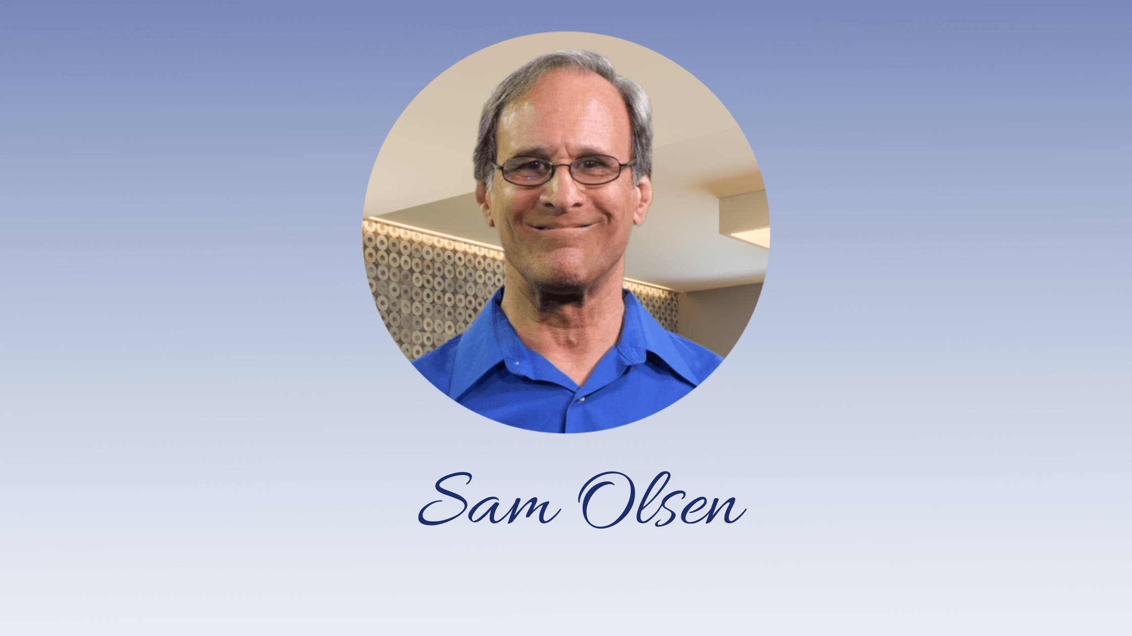 SonoVive Creator - Sam Olsen