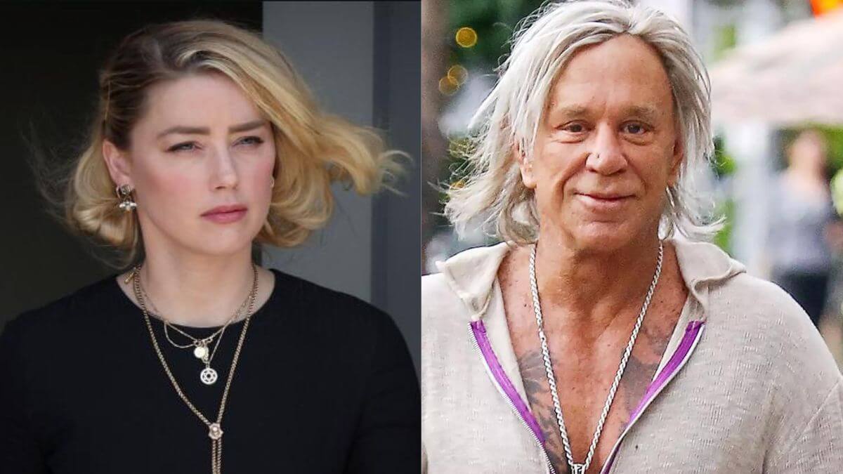 Mickey Rourke Addressed Amber Heard As Gold Digger!!