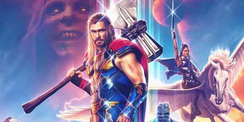 Thor Love And Thunder Trailer! Christopher Hemsworth's Thor Defeats Christian Bale's Gorr