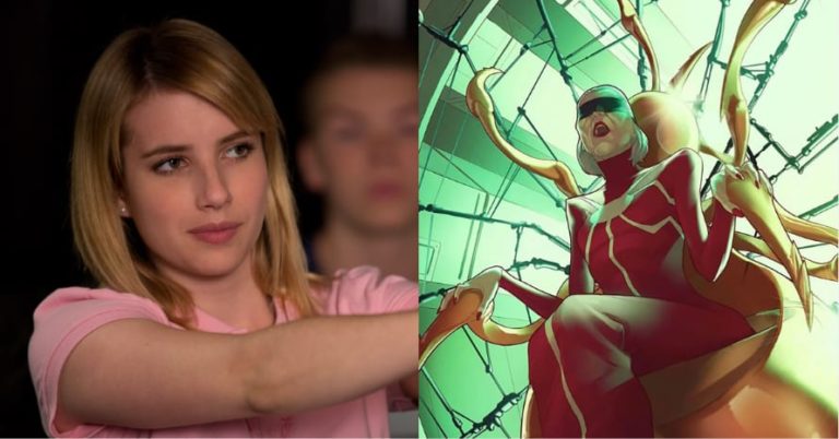 Emma Roberts Sony Marvel Madame Web Cast