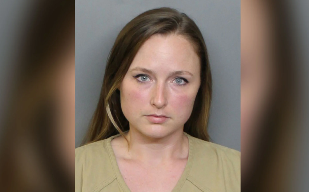 Florida teacher Kelly Simpson was arrested