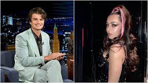 Joe Keery and Charli XCX