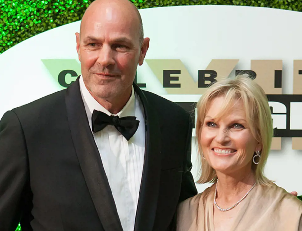 Kirk Gibson with his wife JoAnn Sklarski