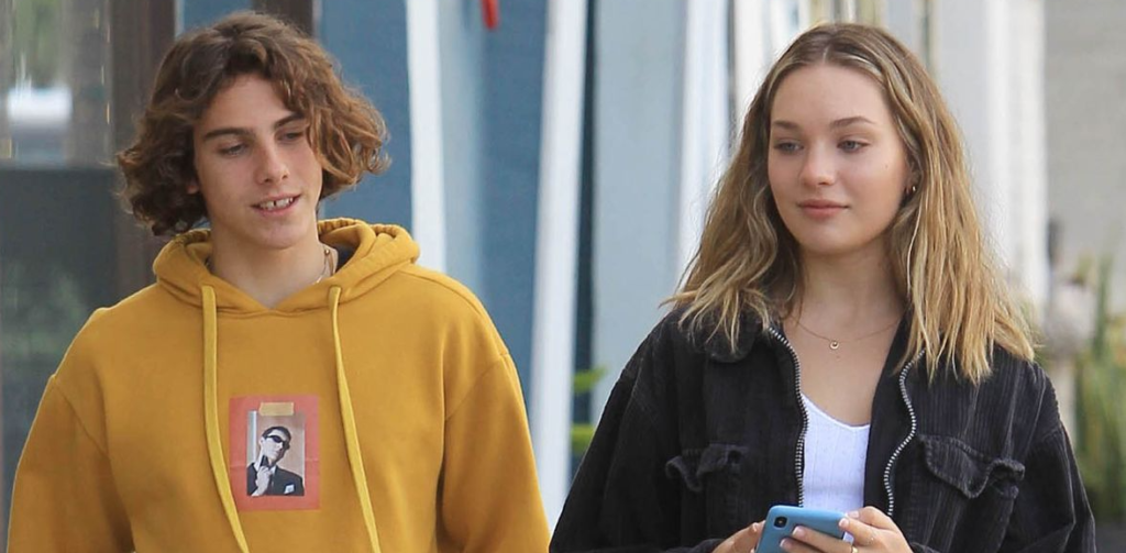 Maddie Ziegler and Eddie Benjamin