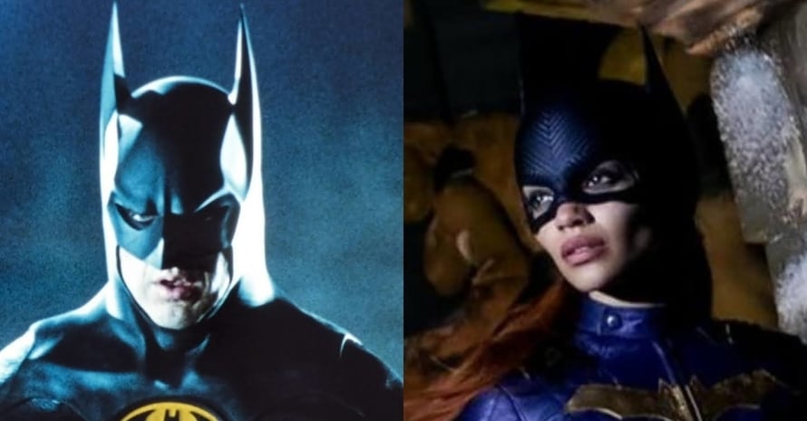 Michael Keaton Leslie Grace Batman Batgirl