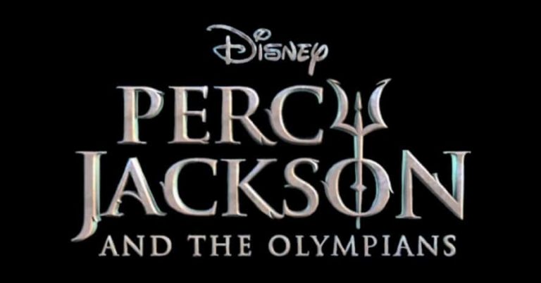 Percy Jackson and the Olympians Disney Plus logo