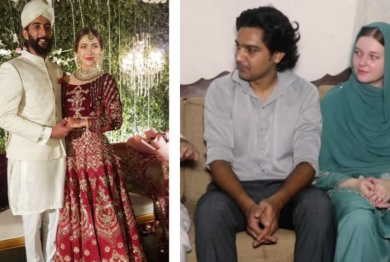 Russian woman and her Pakistani boyfriend got married