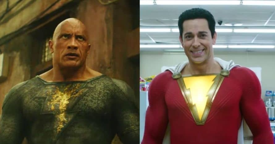 Shazam Fury Of The Gods Black Adam Dwayne Johnson