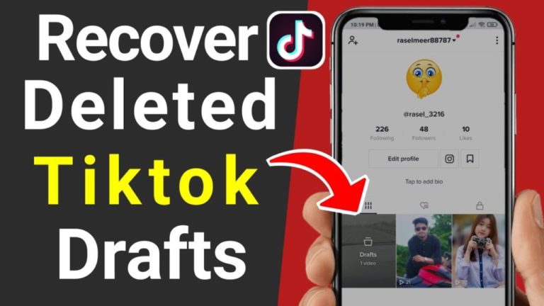Tiktok Deleting Drafts