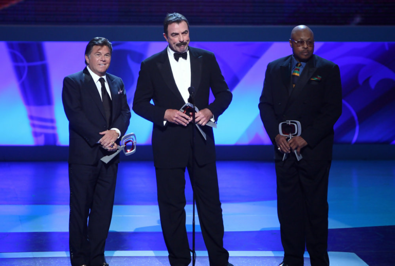 Tom Selleck Roger E Mosley and Larry Manetti