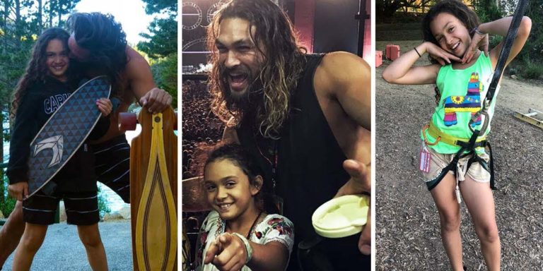 Jason Momoa and Lisa Bonet's daughter