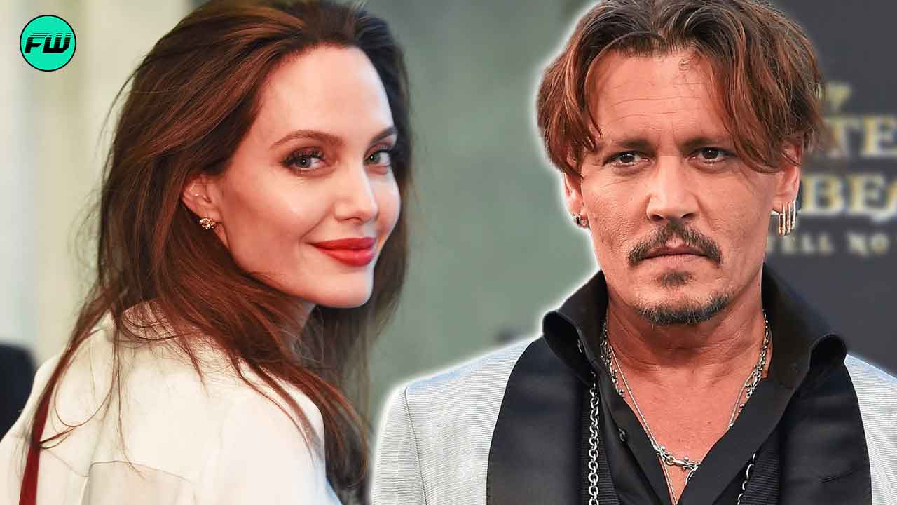 Angelina Jolie and Johnny Depp