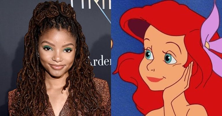 Halle Bailey Little Mermaid Ariel Disney