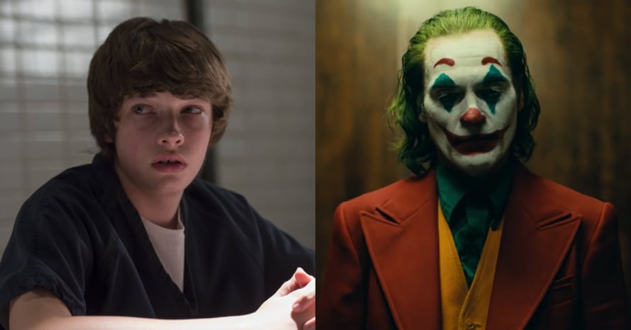 Jacob Lofland Joaquin Phoenix Joker Folie a Deux DC Warner Bros