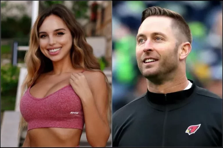 Kliff Kingsbury and Girlfriend Veronica Bielik
