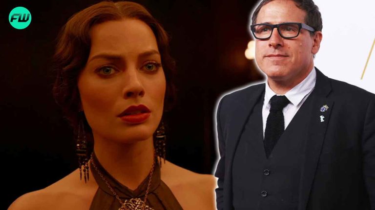 Margot Robbie and David O Russell