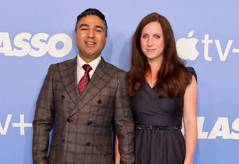 Nick Mohammed and his wife Becka