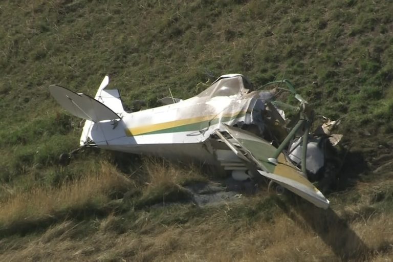 Pilot Dies After His Light Plane Crashed