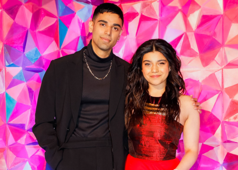 Rish Shah and Iman Vellani