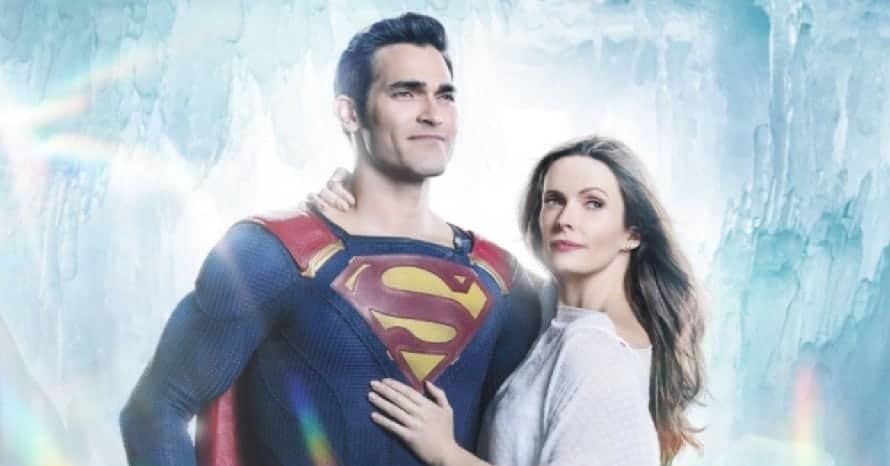 Supergirl Superman and Lois Tyler Hoechlin Arrowverse Elizabeth Tulloch the cw Crisis On Infinite Earths Lana Lang Inde Navarrette Clark Kent Lois Lane