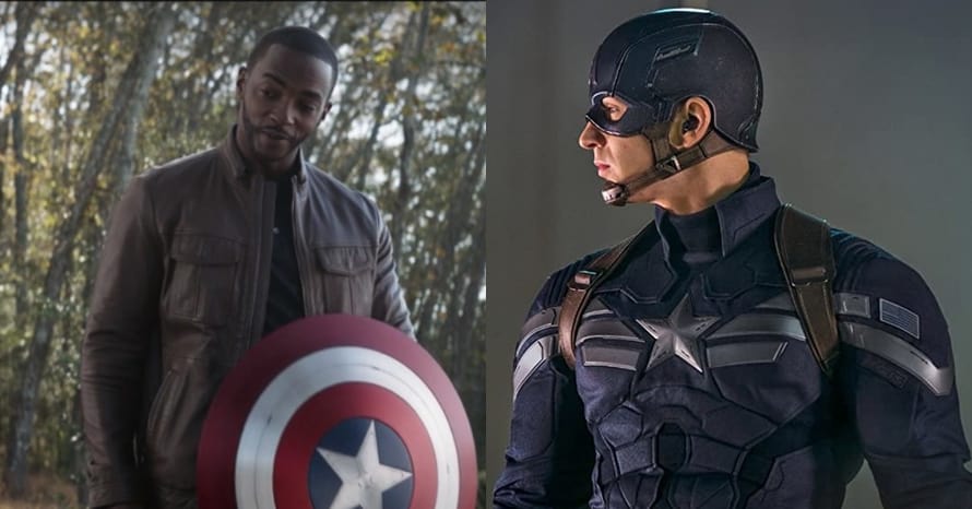 The Falcon and The Winter Soldier Captain America Anthony Mackie Steve Rogers