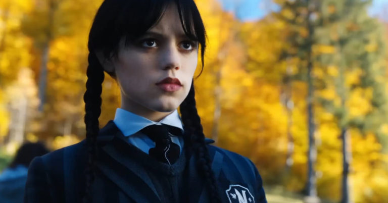 Wednesday Addams Nevermore Academy Tim Burton Netflix