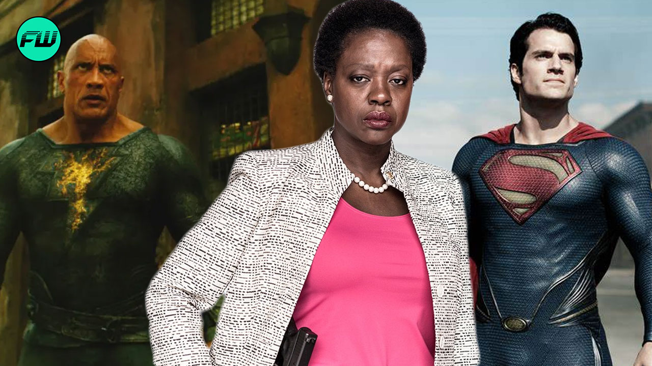 black adam superman and amanda waller