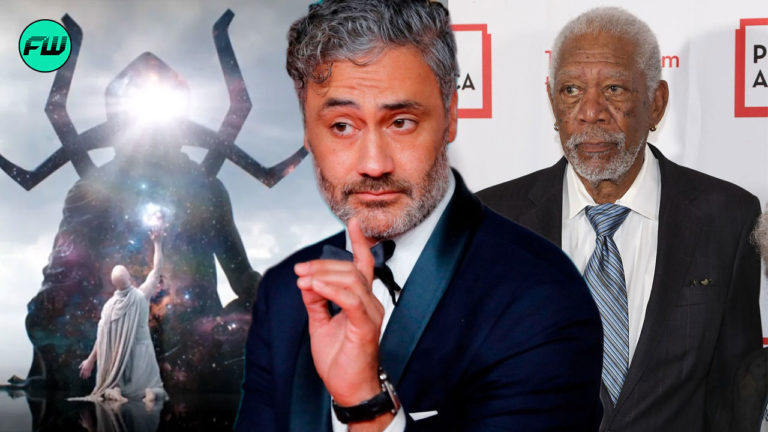 taika waititi morgan freeman and thor eternity
