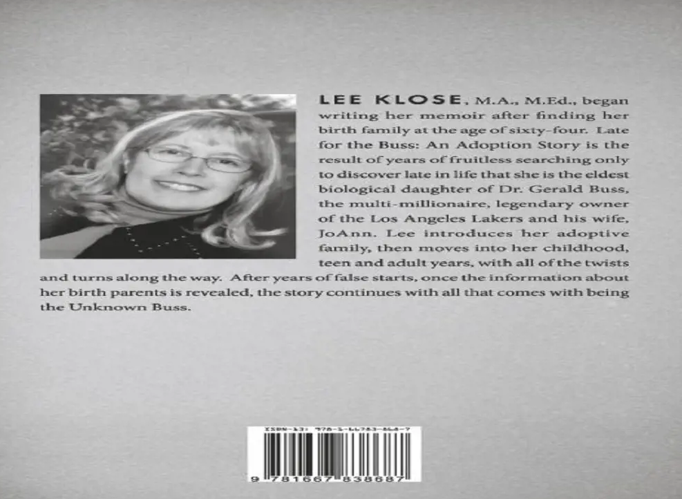 Lee Klose, the adopted daughter of the renowned Jerry Buss
