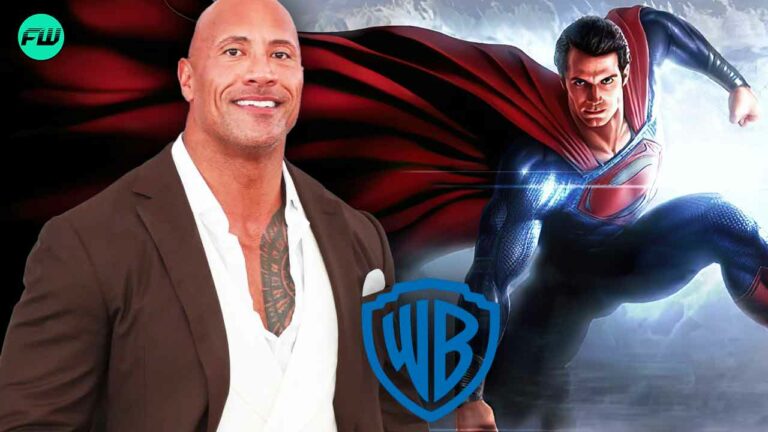 The Rock and Henry Cavill Superman