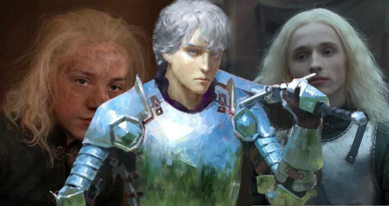 Where is Alicent's fourth child, Daeron Targaryen?