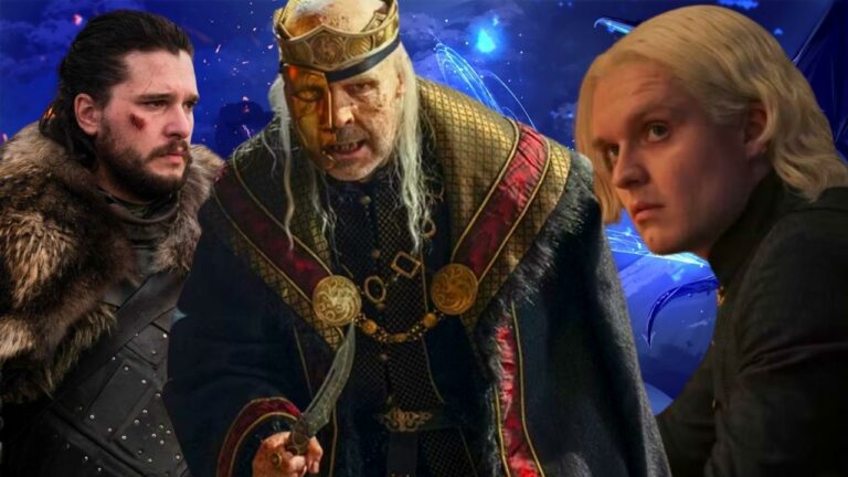 Is Viserys talking about Jon Snow in his last words?