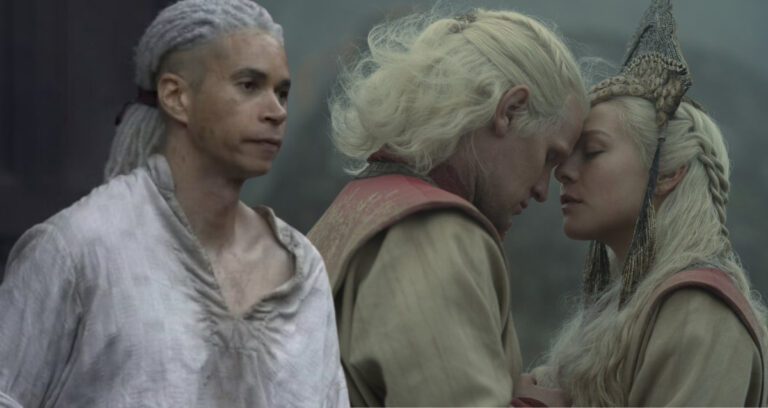 How is Laenor's death different in the book and will he return?